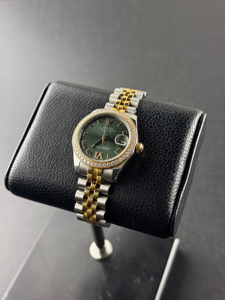Rolex DateJust 31 Olive Dial