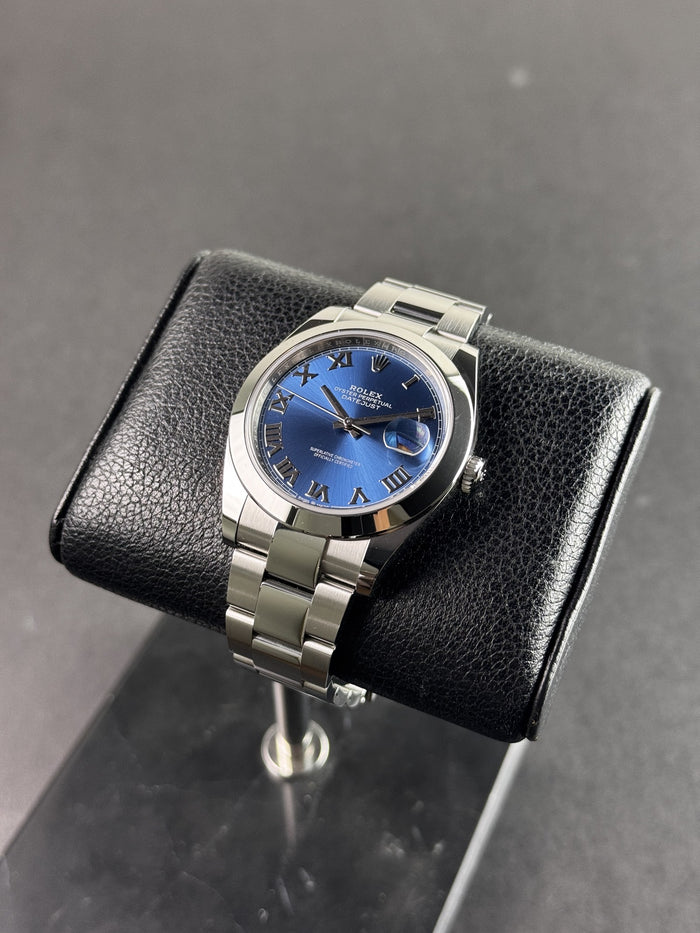 Rolex Datejust 41 Smooth Azzuro