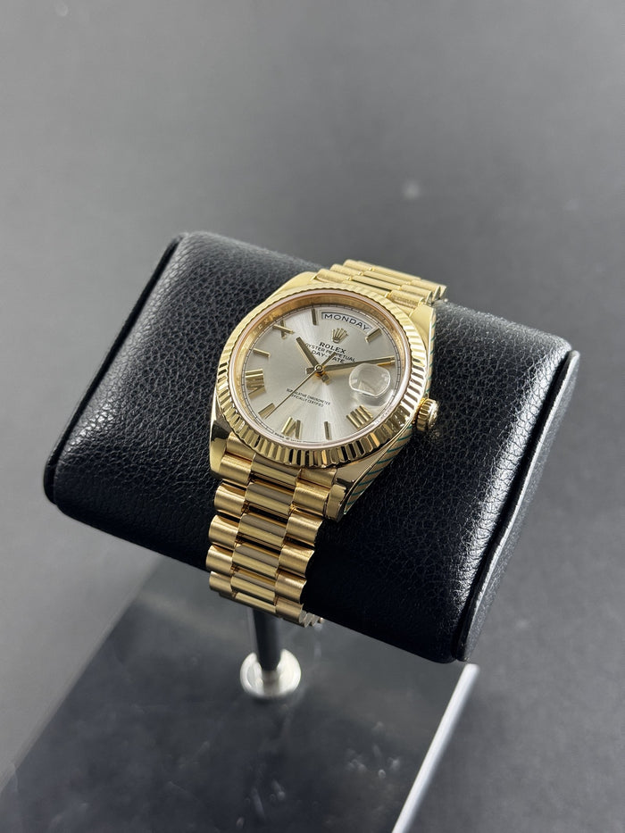 Rolex Day Date 40 Silver