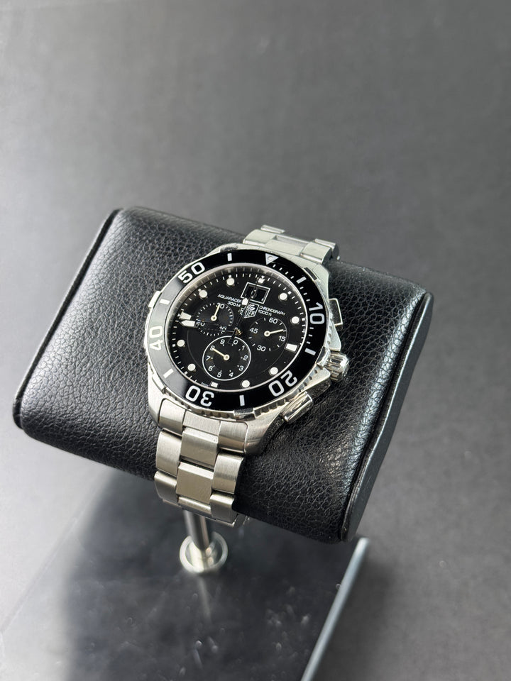 Tag Heuer Aquaracer Chrono Black Dial