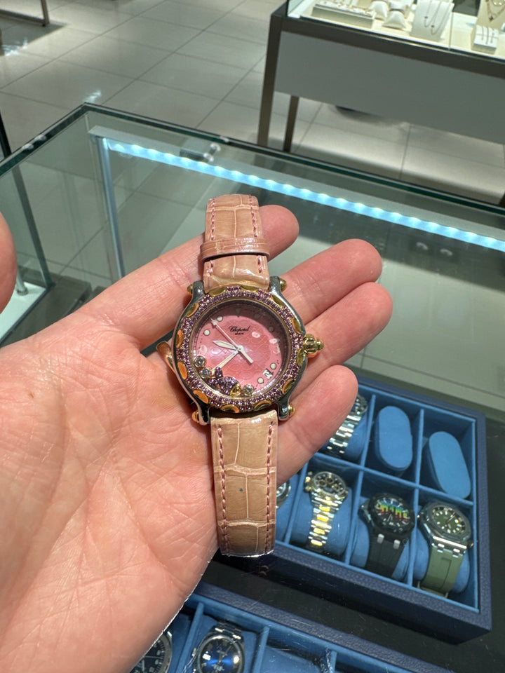 Chopard Happy Diamond Pink Dial