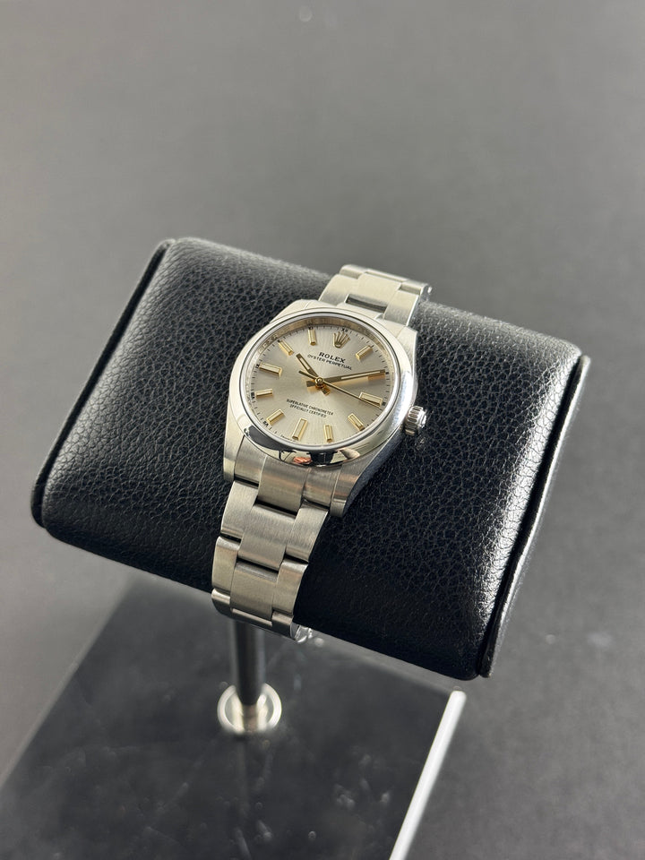 Rolex OP 34 Silver