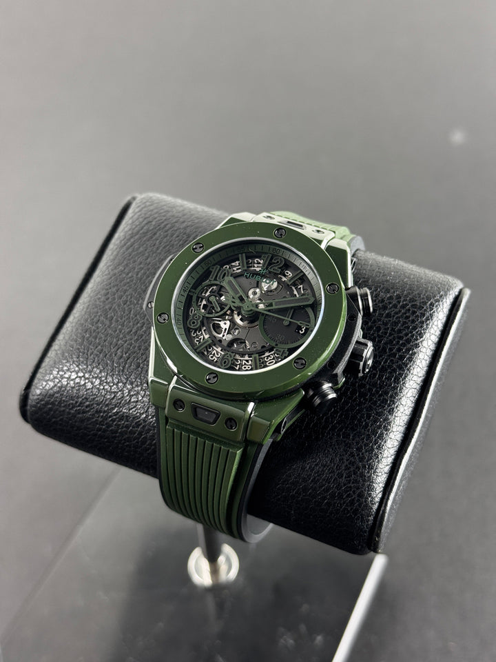 Hublot Big Bang Green Ceramic Chronograph