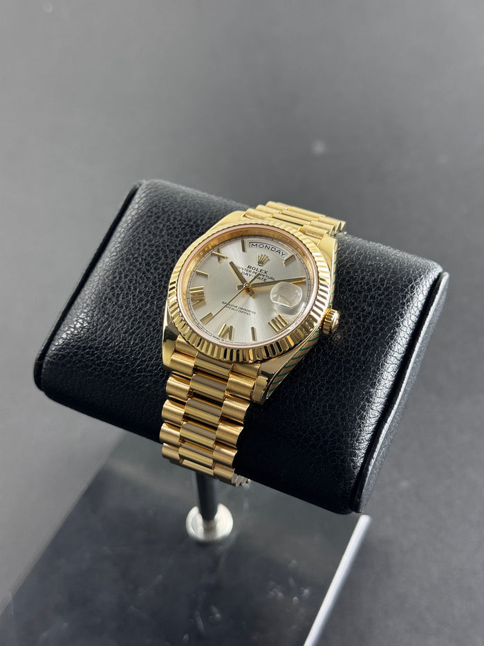 Rolex Day Date 40 Silver