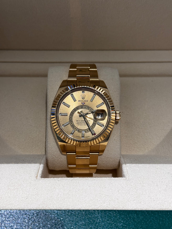 Rolex Sky Dweller Champagne