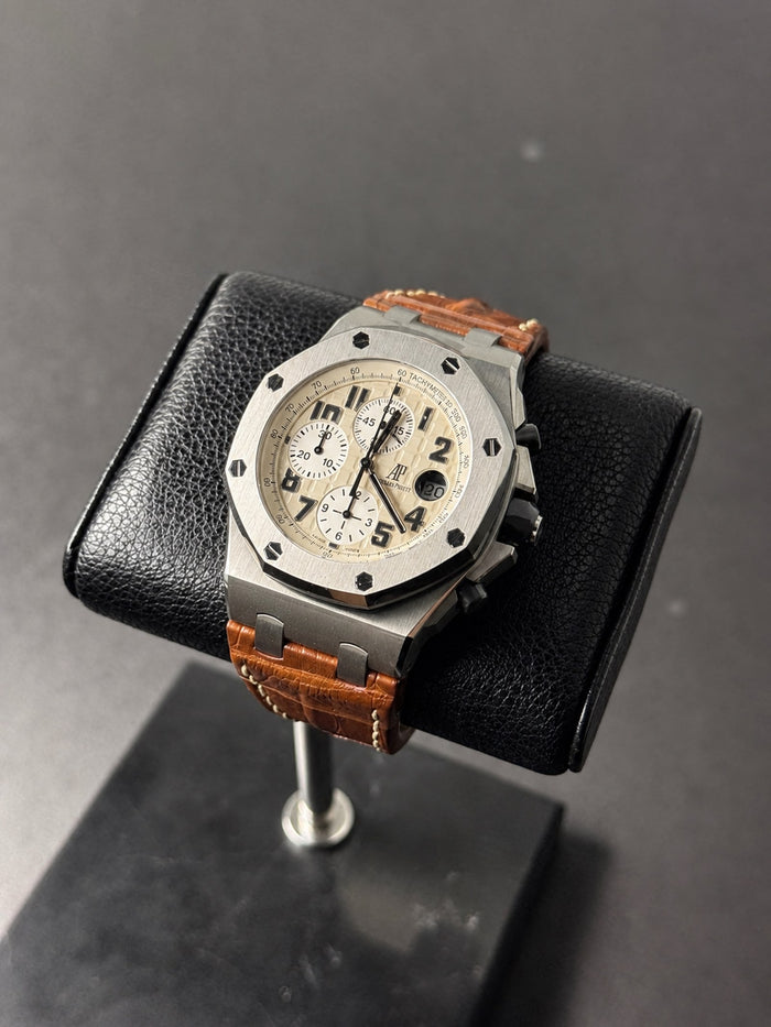 Audemars Piguet Royal Oak Offshore Chrono Beige Dial