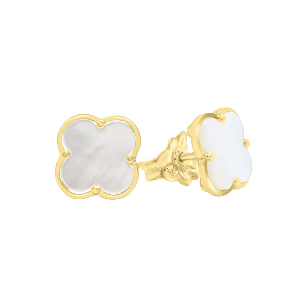 Clover Style Stud Earrings
