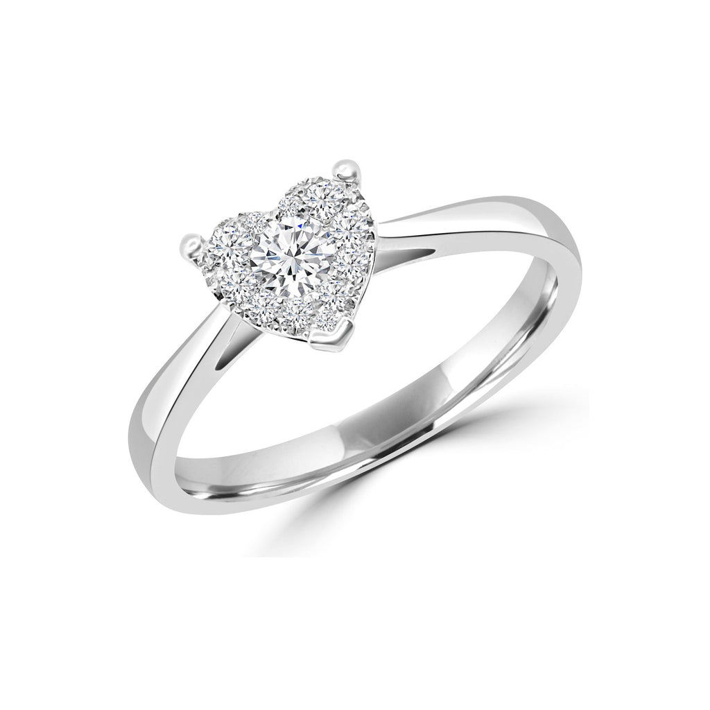 Heart Shape Lady Dream Diamond Ring