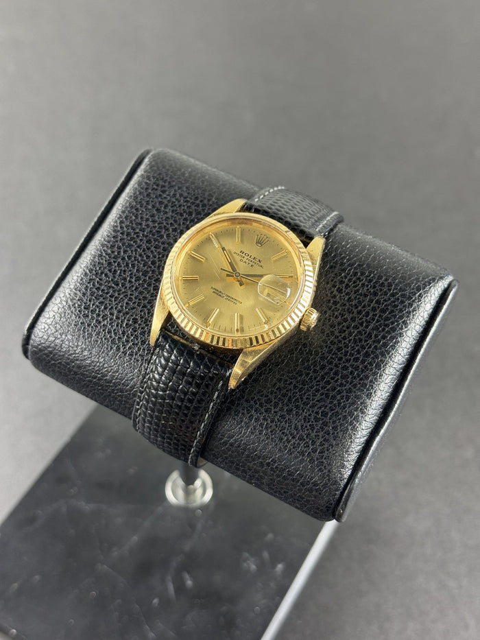 Rolex Date 18kt Yellow Gold NAKED