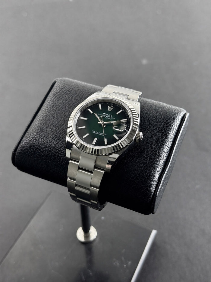 Rolex Datejust 41 Ombre Green