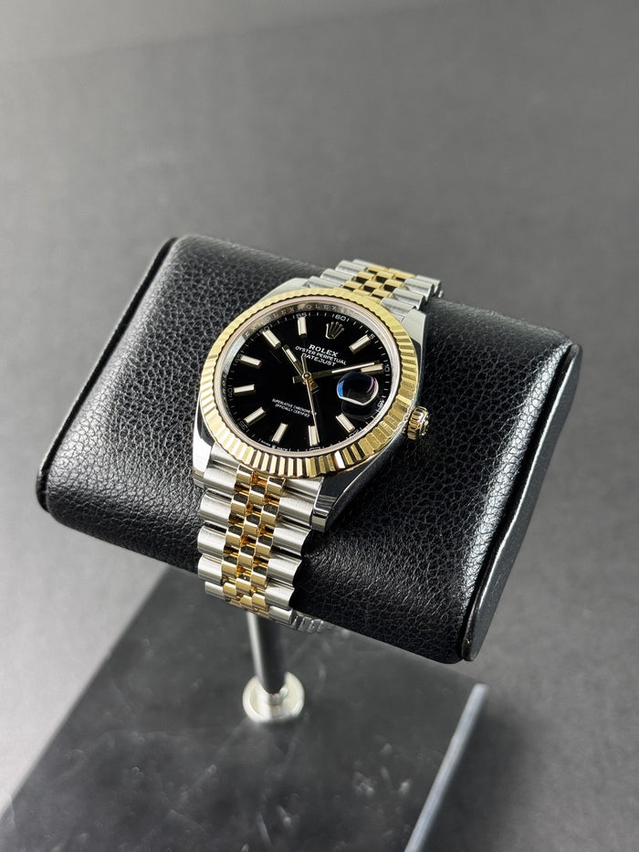 Rolex Datejust 41 Two Tone Black