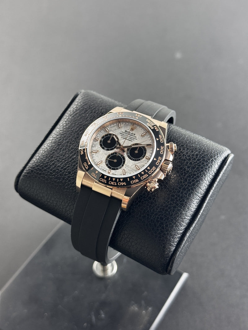 Rolex Daytona Meteorite Rose Gold Oysterflex