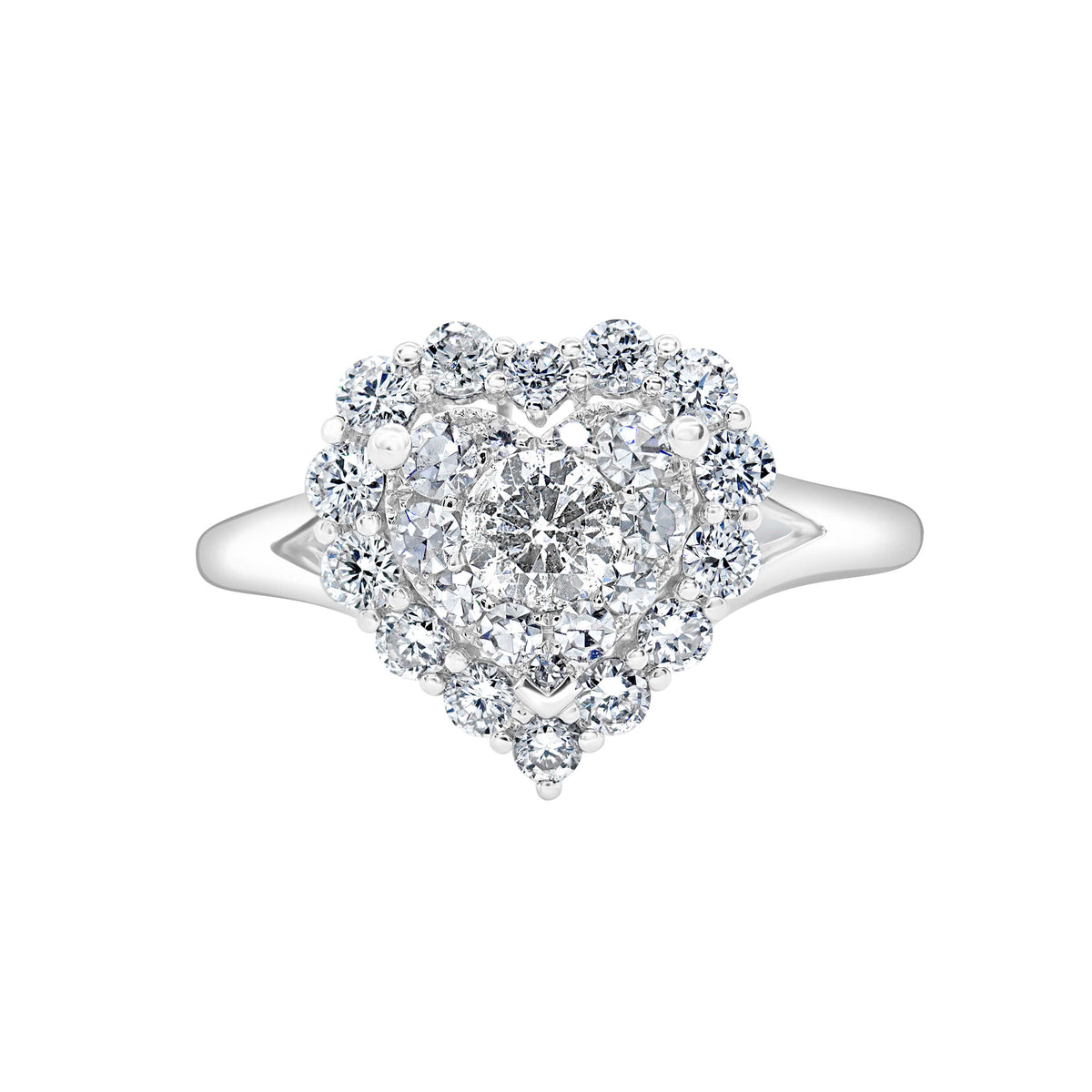 Heart Shape Lady Dream Diamond Ring