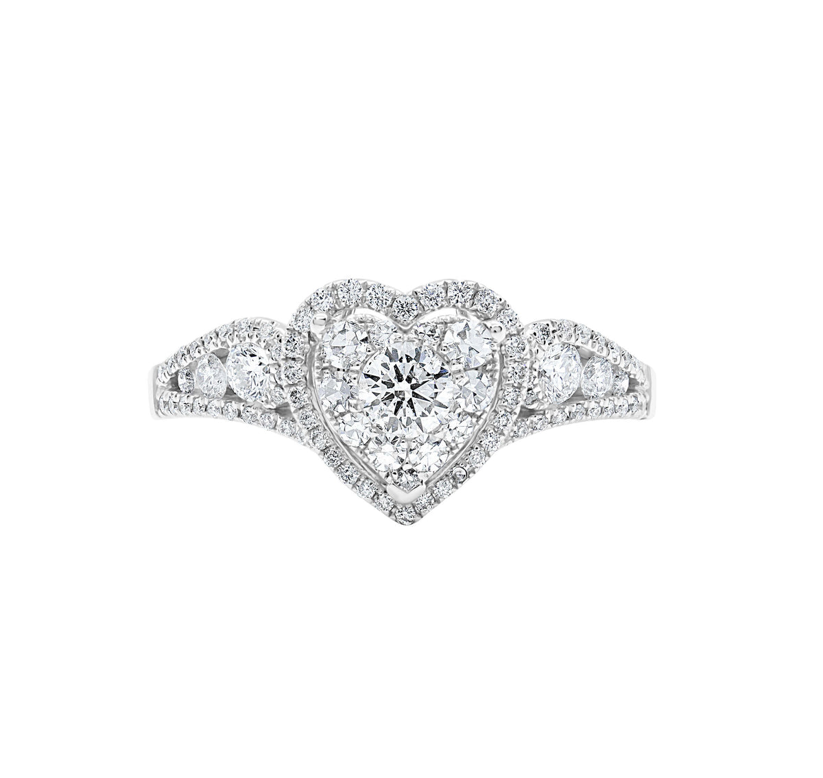 Heart Shape Lady Dream Diamond Ring